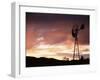 Windmill (Wind Pump) at Sunset, South Australia, Australia, Pacific-Jochen Schlenker-Framed Photographic Print