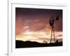 Windmill (Wind Pump) at Sunset, South Australia, Australia, Pacific-Jochen Schlenker-Framed Photographic Print