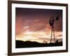 Windmill (Wind Pump) at Sunset, South Australia, Australia, Pacific-Jochen Schlenker-Framed Photographic Print