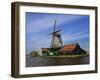 Windmill, Zaanse Schans, Holland, Netherlands-Adam Jones-Framed Photographic Print