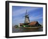 Windmill, Zaanse Schans, Holland, Netherlands-Adam Jones-Framed Photographic Print