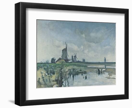 Windmill-John Henry Twachtman-Framed Art Print