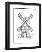 Windmill-Neeti Goswami-Framed Art Print