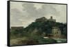 Windmill-Pierre Henri de Valenciennes-Framed Stretched Canvas