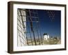 Windmills and Castle, Consuegra, Toledo, Castile La Mancha, Spain-Michael Busselle-Framed Photographic Print