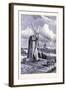 Windmills at East Hampton United States of America-null-Framed Giclee Print