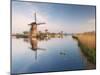 Windmills at Kinderdijk, Near Rotterdam, Holland, the Netherlands-Gary Cook-Mounted Photographic Print