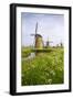 Windmills at Kinderdijk, the Netherlands in Spring-Colette2-Framed Photographic Print