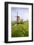 Windmills at Kinderdijk, the Netherlands in Spring-Colette2-Framed Photographic Print