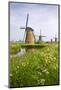 Windmills at Kinderdijk, the Netherlands in Spring-Colette2-Mounted Photographic Print