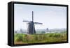 Windmills at Kinderdijk, the Netherlands-Colette2-Framed Stretched Canvas