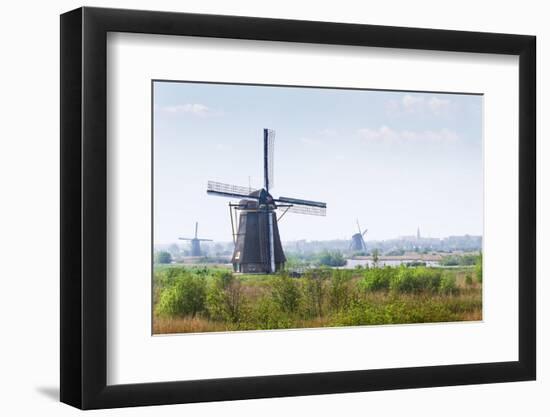 Windmills at Kinderdijk, the Netherlands-Colette2-Framed Photographic Print