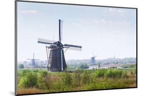 Windmills at Kinderdijk, the Netherlands-Colette2-Mounted Photographic Print