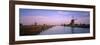 Windmills at Kinderdijk, Zuid, Holland-Walter Bibikow-Framed Photographic Print