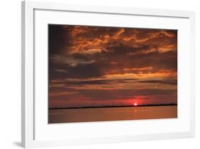 Windmills At Sunset Cape Vincent-Anthony Paladino-Framed Giclee Print