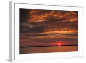 Windmills At Sunset Cape Vincent-Anthony Paladino-Framed Giclee Print