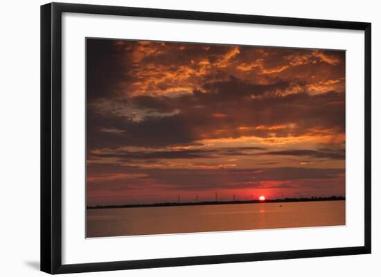 Windmills At Sunset Cape Vincent-Anthony Paladino-Framed Giclee Print