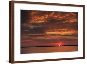 Windmills At Sunset Cape Vincent-Anthony Paladino-Framed Giclee Print