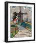 Windmills at the Pas De Calais (Oil on Board)-Anne Redpath-Framed Giclee Print