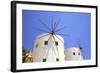 Windmills Converted for Accommodation, Leros, Dodecanese, Greek Islands, Greece, Europe-Neil Farrin-Framed Photographic Print