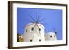 Windmills Converted for Accommodation, Leros, Dodecanese, Greek Islands, Greece, Europe-Neil Farrin-Framed Photographic Print