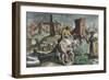 Windmills, from 'Nova Reperta'-Jan van der Straet-Framed Giclee Print