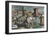 Windmills, from 'Nova Reperta'-Jan van der Straet-Framed Giclee Print