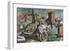 Windmills, from 'Nova Reperta'-Jan van der Straet-Framed Giclee Print