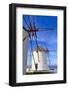 Windmills in a Row (Kato Mili), Mykonos Town (Chora), Mykonos-Eleanor Scriven-Framed Photographic Print