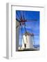 Windmills in a Row (Kato Mili), Mykonos Town (Chora), Mykonos-Eleanor Scriven-Framed Photographic Print