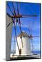 Windmills in a Row (Kato Mili), Mykonos Town (Chora), Mykonos-Eleanor Scriven-Mounted Photographic Print