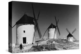 Windmills in Consuegra, Spain-null-Stretched Canvas