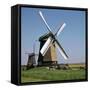Windmills in Holland-CM Dixon-Framed Stretched Canvas