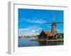 Windmills in Zaanse Schans, Holland, Netherlands-kavalenkava volha-Framed Photographic Print