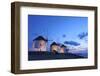 Windmills Kato Mili, Mykonos-Town, Mykonos, Cyclades, Greece-Katja Kreder-Framed Photographic Print