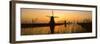 Windmills, Kinderdijk, UNESCO World Heritage Site, Netherlands, Europe-Sakis Papadopoulos-Framed Photographic Print