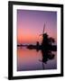 Windmills, Kinderdijk, Zuid, Holland-Walter Bibikow-Framed Photographic Print