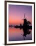 Windmills, Kinderdijk, Zuid, Holland-Walter Bibikow-Framed Photographic Print