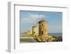 Windmills, Mandraki Harbor, Rhodes City, Rhodes, Dodecanese-Jochen Schlenker-Framed Photographic Print