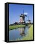 Windmills near Amsterdam, Holland-Gavin Hellier-Framed Stretched Canvas