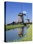 Windmills near Amsterdam, Holland-Gavin Hellier-Stretched Canvas