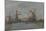 Windmills near Zaandam, 1871-Claude Monet-Mounted Premium Giclee Print