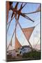 Windmills of Chora, Patmos, Dodecanese, Greek Islands, Greece, Europe-Neil Farrin-Mounted Photographic Print