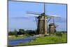 Windmills of Leidschendam, South Holland, Netherlands, Europe-Hans-Peter Merten-Mounted Photographic Print