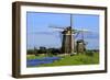 Windmills of Leidschendam, South Holland, Netherlands, Europe-Hans-Peter Merten-Framed Photographic Print