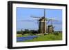 Windmills of Leidschendam, South Holland, Netherlands, Europe-Hans-Peter Merten-Framed Photographic Print