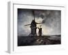 Windmills of the Surrounding Landscape of Lille, 1877-Emmanuel Lansyer-Framed Giclee Print