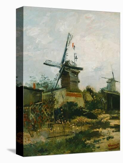 Windmills on Montmartre-Vincent van Gogh-Stretched Canvas