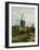 Windmills on Montmartre-Vincent van Gogh-Framed Giclee Print