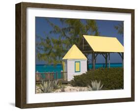 Windmills Plantation Beach House, Salt Cay Island, Turks and Caicos, Caribbean-Walter Bibikow-Framed Photographic Print